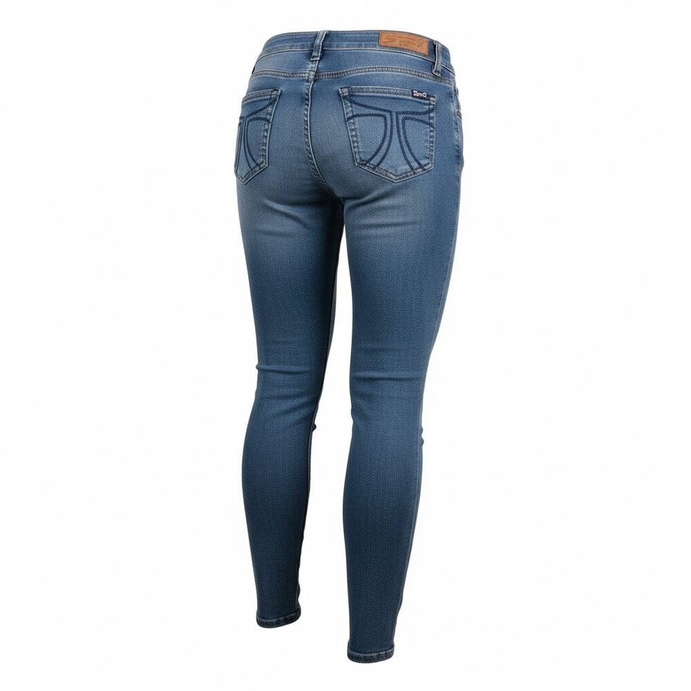 WOMENS SEVEN7 TUMMYLESS 
JEANS SIZE 8 SKINNY LEGGING - DARK BLUE